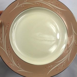 Mid century Cavalier Eggshell Plate